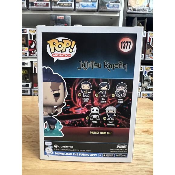 LE GLOW CHASE Aoi Todo Funko Pop #1377 Jujutsu Kaisen Chalice GITD Glows Dark - Picture 3 of 6